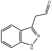 1H-indazol-3-ylacetaldehyde,121044-74-4,结构式