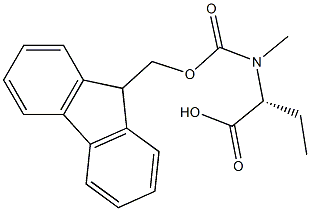 N-FMoc-(R)-2-(MethylaMino)butyric acid Struktur
