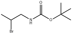 N-Boc-2-broMo-1-propanaMine Structure