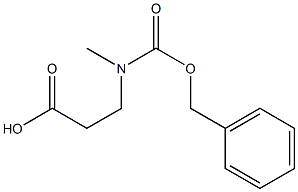 N-CBZ-3-(甲基氨基)丙酸,121148-97-8,结构式