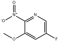 3-Methoxy-5-fluoro-2-nitro pyridine,1211528-10-7,结构式