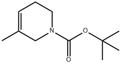 1(2H)-Pyridinecarboxylic acid, 3,6-dihydro-5-Methyl-, 1,1-diMethylethyl ester,1211531-16-6,结构式