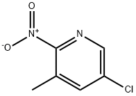 5-chloro-3-Methyl-2-nitropyridine Struktur