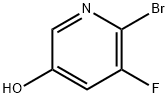 6-溴-5-氟-3-吡啶醇 结构式