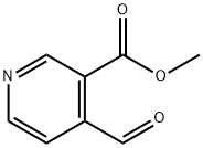 4-甲酰基烟酸甲酯 结构式