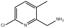 (6-Chloro-3-Methylpyridin-2-yl)MethanaMine 化学構造式