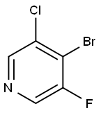 4-BroMo-3-chloro-5-fluoropyridine Structure