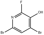 4,6-DibroMo-2-fluoropyridin-3-ol Structure