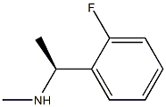 (S)-1-(2-FLUOROPHENYL)ETHYLAMINE N-MONOMETHYL 结构式
