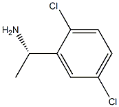 (1S)-1-(2,5-DICHLOROPHENYL)ETHANAMINE 化学構造式