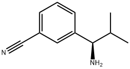 (R)-3-(1-AMino-2-Methylpropyl)benzonitrile hydrochloride Struktur