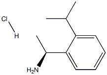 (S)-1-(2-异丙基苯基)乙-1-胺, 1212846-67-7, 结构式