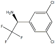 (1S)-1-(3,5-DICHLOROPHENYL)-2,2,2-TRIFLUOROETHYLAMINE Struktur