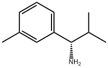 (S)-2-Methyl-1-(M-tolyl)propan-1-aMine hydrochloride 化学構造式