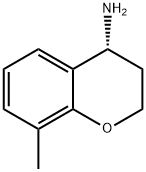 (R)-8-甲基苯并二氢吡喃-4-胺, 1213065-29-2, 结构式