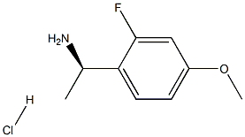 (R)-1-(2-Fluoro-4-Methoxyphenyl)ethanaMine hydrochloride Struktur
