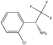 (1R)-1-(2-CHLOROPHENYL)-2,2,2-TRIFLUOROETHYLAMINE Struktur