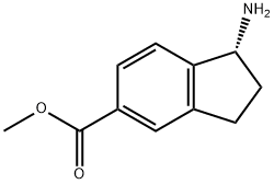 METHYL (1R)-1-AMINOINDANE-5-CARBOXYLATE Struktur