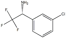 (R)-1-(3-氯苯基)-2,2,2-三氟乙烷-1-胺,1213627-66-7,结构式