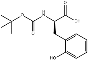 D-Phenylalanine, N-[(1,1-diMethylethoxy)carbonyl]-2-hydroxy- Struktur