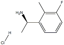 (R)-1-(3-Fluoro-2-Methylphenyl)ethanaMine hydrochloride Structure