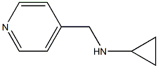 (1S)CYCLOPROPYL-4-PYRIDYLMETHYLAMINE Structure