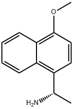 (S)-1-(4-Methoxynaphthalen-1-yl)ethanaMine Structure