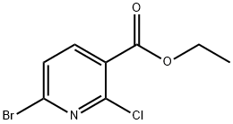 Ethyl 6-broMo-2-chloronicotinate Struktur