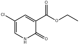 ETHYL 5-CHLORO-2-HYDROXYNICOTINATE Struktur