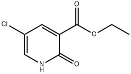 5-氯-2-羟基烟酸乙酯,1214366-84-3,结构式