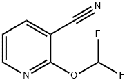 3-腈基-2-二氟甲氧基吡啶 结构式