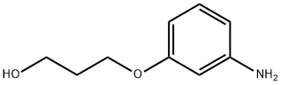 3-(3-AMinophenoxy)-1-propanol Structure
