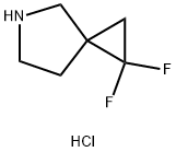 1,1-二氟-5-氮杂-螺[2.4]庚烷盐酸盐, 1215071-12-7, 结构式