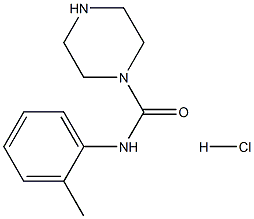 N-o-tolylpiperazine-1-carboxaMide hydrochloride Structure