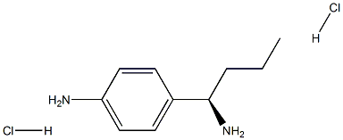 (R)-4-(1-AMinobutyl)aniline dihydrochloride Struktur