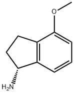 (R)-4-Methoxy-2,3-dihydro-1H-inden-1-aMine hydrochloride Struktur