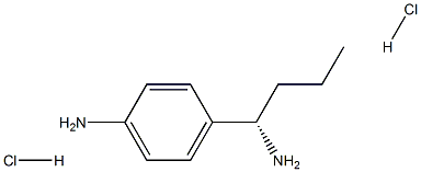 (S)-4-(1-AMinobutyl)aniline dihydrochloride Struktur