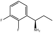(R)-1-(2,3-二氟苯基)丙-1-胺, 1217458-20-2, 结构式