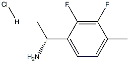 (R)-1-(2,3-Difluoro-4-Methylphenyl)ethanaMine hydrochloride Struktur