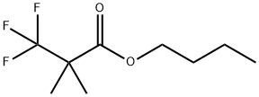 3,3,3-三氟-2,2-二甲基丙酸正丁酯 结构式