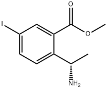 (S)-Methyl 2-(1-aMinoethyl)-5-iodobenzoate Struktur