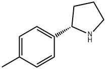 (S)-2-(4-甲苯基)吡咯烷, 1217847-41-0, 结构式