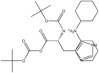 Di-boc-D-histidine dicyclohexylammonium salt|双叔丁氧羰基-D-组氨酸二环己基铵盐