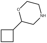 2-CyclobutylMorpholine Struktur