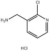 (2-chloropyridin-3-yl)MethanaMine hydrochloride 结构式