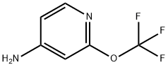 2-(TrifluoroMethoxy)pyridin-4-aMine 化学構造式