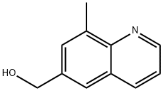 8-Methyl-6-quinolineMethanol Struktur