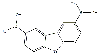 B,B'-2,8-Dibenzofurandiylbisboronic acid Structure