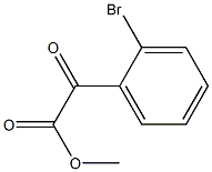 Methyl 2-(2-broMophenyl)-2-oxoacetate Structure