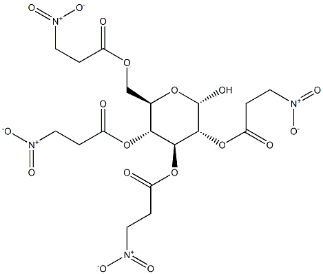 4-O-(3-nitropropanoyl)corollin Struktur
